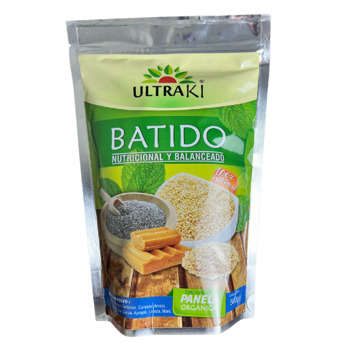 Batido nutricional con panela
